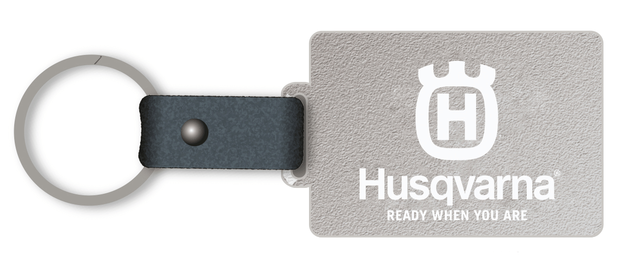 Přívěsek na klíče kovový Husqvarna