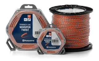 Vyžínací struna Husqvarna Whisper Twist; 2,4mm; 77m